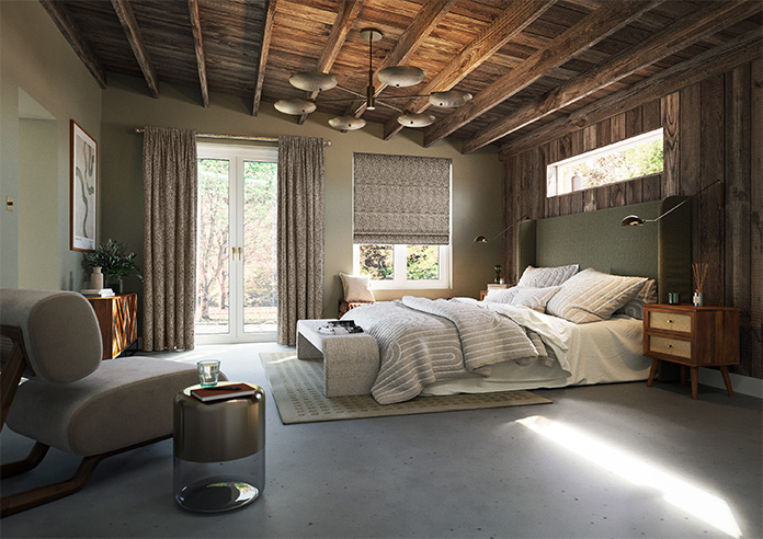 Tiverton, Mink - Roman Blind - Image 6